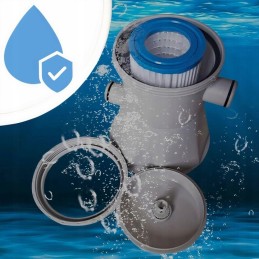 Bestway išsiplėtimo baseinas 366x76cm, 13 viename filtro siurblys