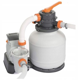 Didelis filtruojantis smėlio siurblys sodo baseinams 5678l h bestway 58497