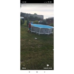 Karkasinis baseinas vaikams ir suaugusiems sode