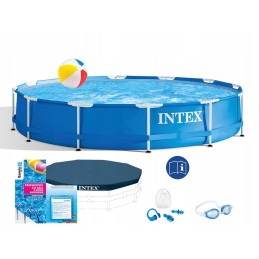 Baseinas su metaliniu rėmu 366x76cm 28210np intex