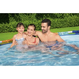 Plieninio rėmo baseinas vaikams su šventais gyvūnais