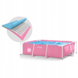 Plieninis sodo baseinas 220 x 150 x 60 cm 15 in 1 intex 28266