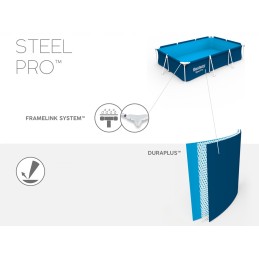 Bestway rėmo baseinas 300x201x66cm 12in1 56411