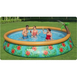 Bw 57416 plaukimo baseinas, greitai pritvirtintas paradinis delnas 457x84 9677l