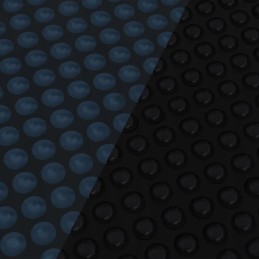 Plaukiojantis saulės gaubtas pagamintas iš PE 975x488cm juodos ir mėlynos spalvos