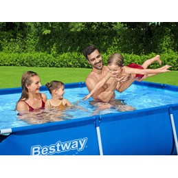 Bestway baseino rėmas 259x170x61cm 6in1 pompa 56403