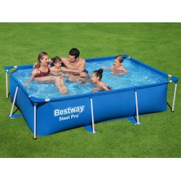 Bestway baseino rėmas 259x170x61cm 6in1 pompa 56403