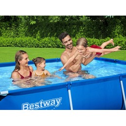 Bestway baseino rėmas 259x170x61cm 6in1 pompa 56403