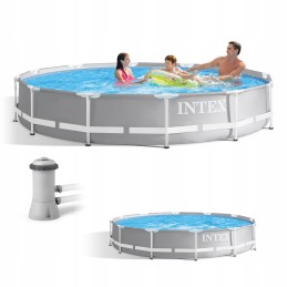 Sodo baseinas, karkasas, 366x76cm, intex pompa
