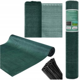 Šešėlių tinklelis 90% maskavimas 1,5x25 žalia + UV - laikina akcija