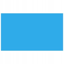 Stačiakampio formos baseino danga 1000 x 600 cm PE, mėlyna