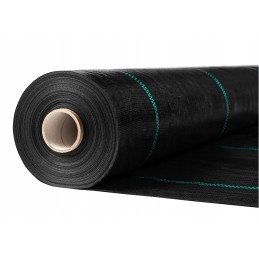 Agrotekstilė nuo piktžolių mulčiavimo 70g/m2 rulone 1,1x100m + inkarai