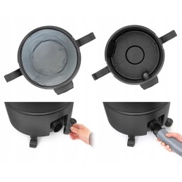 Galingas baseino dulkių siurblys baseinų ir tvenkinių valymui, 1400w, 30l