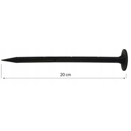 Agrotkanina kilimėlis nuo piktžolių, pridedamas su inkarais