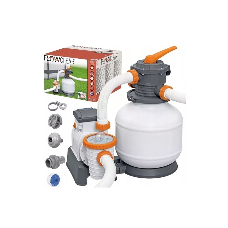 Bestway 58499 8327 LH Chemconnect smėlio siurblys