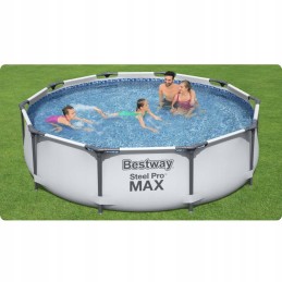 Plieninis sodo baseinas 305 x 76 cm rinkinys 17in1 bestway 56408