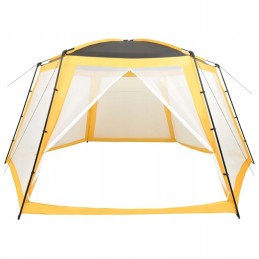 Vidaxl baseino palapinės audinys 660x580x250 geltonas