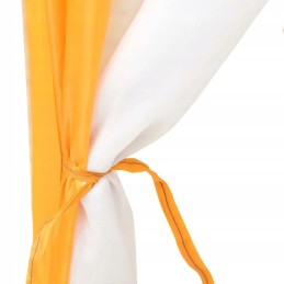 Vidaxl baseino palapinės audinys 660x580x250 geltonas