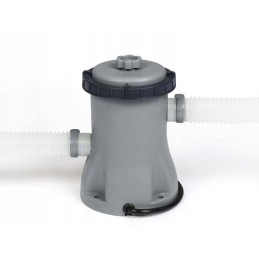 Išsiplečiantis sodo baseinas su flanšu 366x76cm bestway 57274 pompa