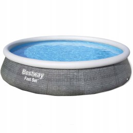 Išplečiamas sodo baseinas 396 x 84 cm komplektas 16in1 bestway 57376