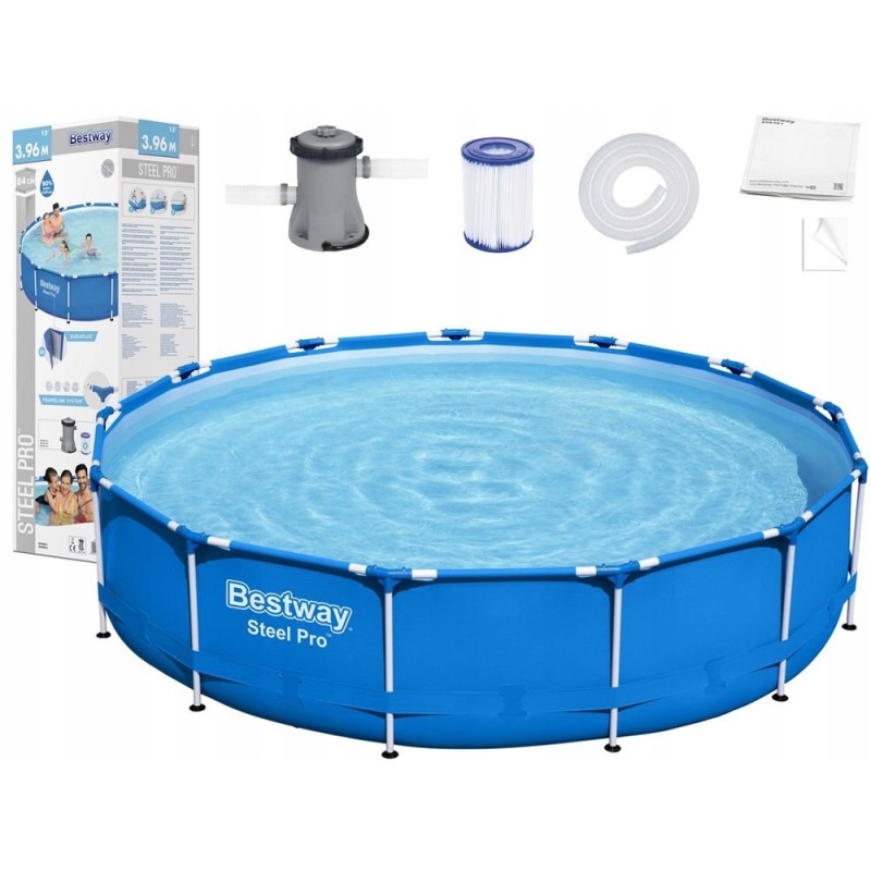 Bestway karkasinis baseinas 396x84cm 8in1 5612e