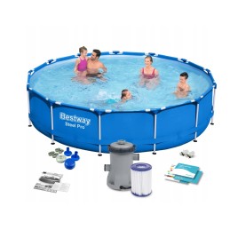 Bestway karkasinis baseinas 396x84cm 8in1 5612e