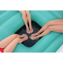 Inflatable island mattress 300 x 275 cm bestway 43407