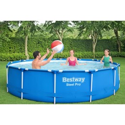 12in1 komplekt pump-keemia võrkraamiga bassein 396x84 cm bestway 5612e