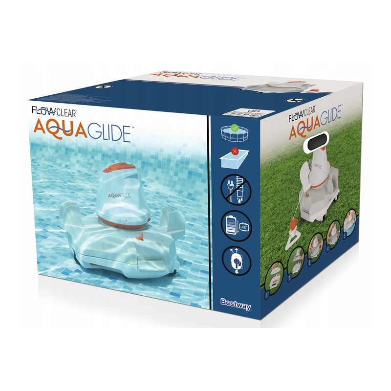 Funkcinis savaeigis Aquaglide bestway 58620 baseino dulkių siurblys