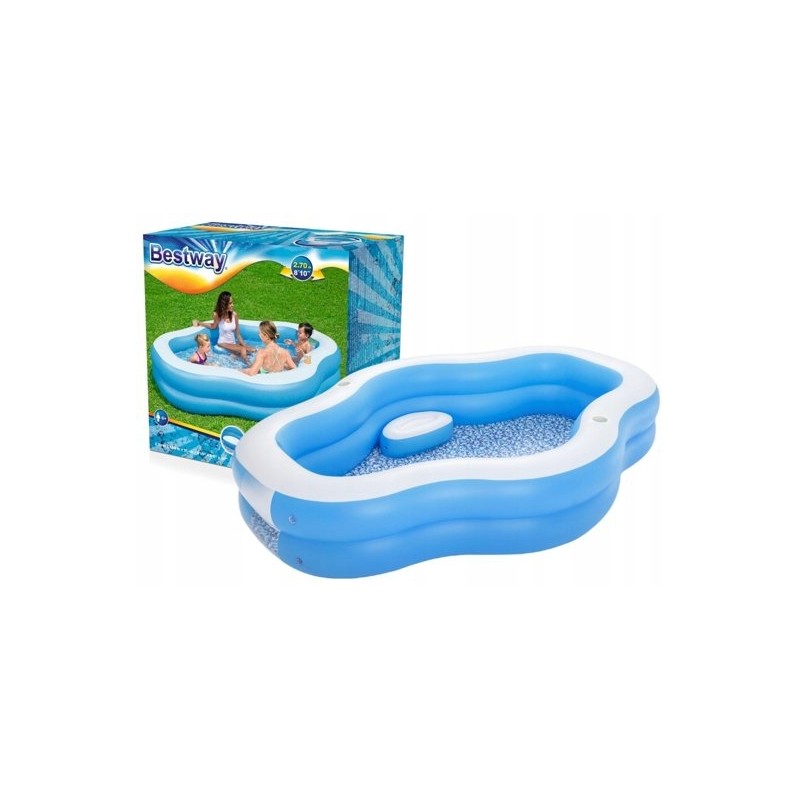 Pripučiamas baseinas 270 x 198 x 51 cm bestway 54409