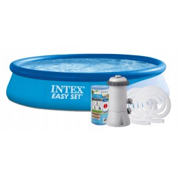 išsiplėtimo baseinas su intex 7290l filtro siurbliu, 3,96 m