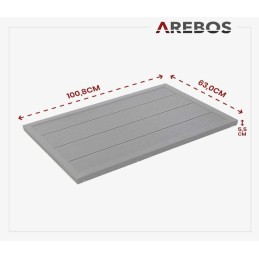 Arebos podest saulės dušo pagrindo plokštė