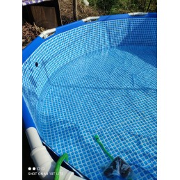 Karkasinis baseino rinkinys 16in1 su pompa 305 x 76cm be intex