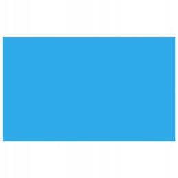 Stačiakampio formos baseino danga 1000x600cm, mėlyna