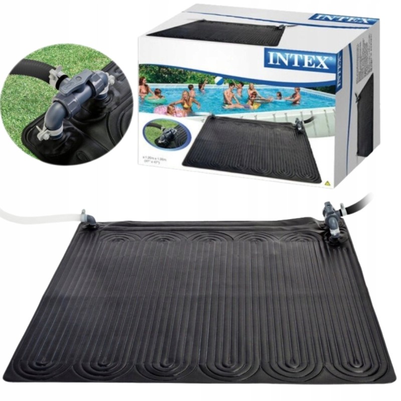 Saulės šildymo kilimėlis baseinui 120 x 120 cm