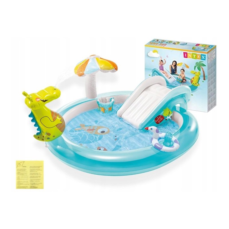 Pripučiamo vandens baseino žaidimų aikštelės drakono fontanas