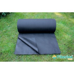 🌟_xDF1F_ stora agrotekstilė juoda fiberina forte premium 0,8x50m 80g Lenkija