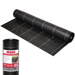 Žemės ūkio audinys mulčiavimas nuo piktžolių maan juodas 110x 10000cm110g m2