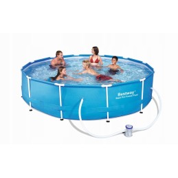 Dėlionės grindys bestway plieno pro rėmo baseinas 366cm