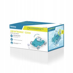 Savaeigis akumuliatorinis dulkių siurblys Aquatronix G200 skirtas baseinui bestway 58765