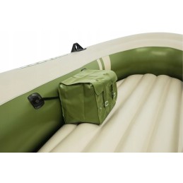 Trijų asmenų pripučiamas pontonas 348 cm x 142 cm bestway 65001