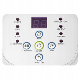 Chloro generatorius sodo baseinams 5 gh intex