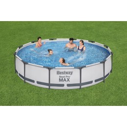 Didelis karkasinis sodo baseinas vaikams, 366x76cm