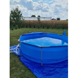 Naujas plieninis sodo baseinas 305x76 19in1 siurblys