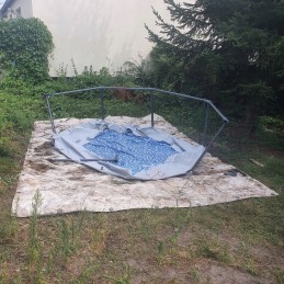 XXL didelis baseinas su bestaway rėmu 305 x 305 cm