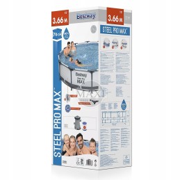 56416 bestway rėmo baseinas 366cm x 76cm