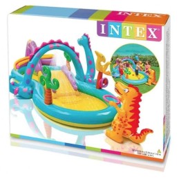 Pripučiamų dinozaurų žaidimų aikštelės priedai intex 57135