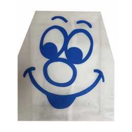 Trikampis žieminis gobtuvas, surištas 70/80cm biovita spaudu