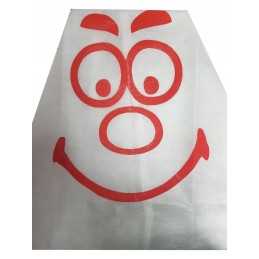 Trikampis žieminis gobtuvas, surištas 70/80cm biovita spaudu