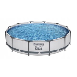 Mega komplektas didelio rėmo baseino 366x76 Bestway, patvarus siurblys ir filtrai